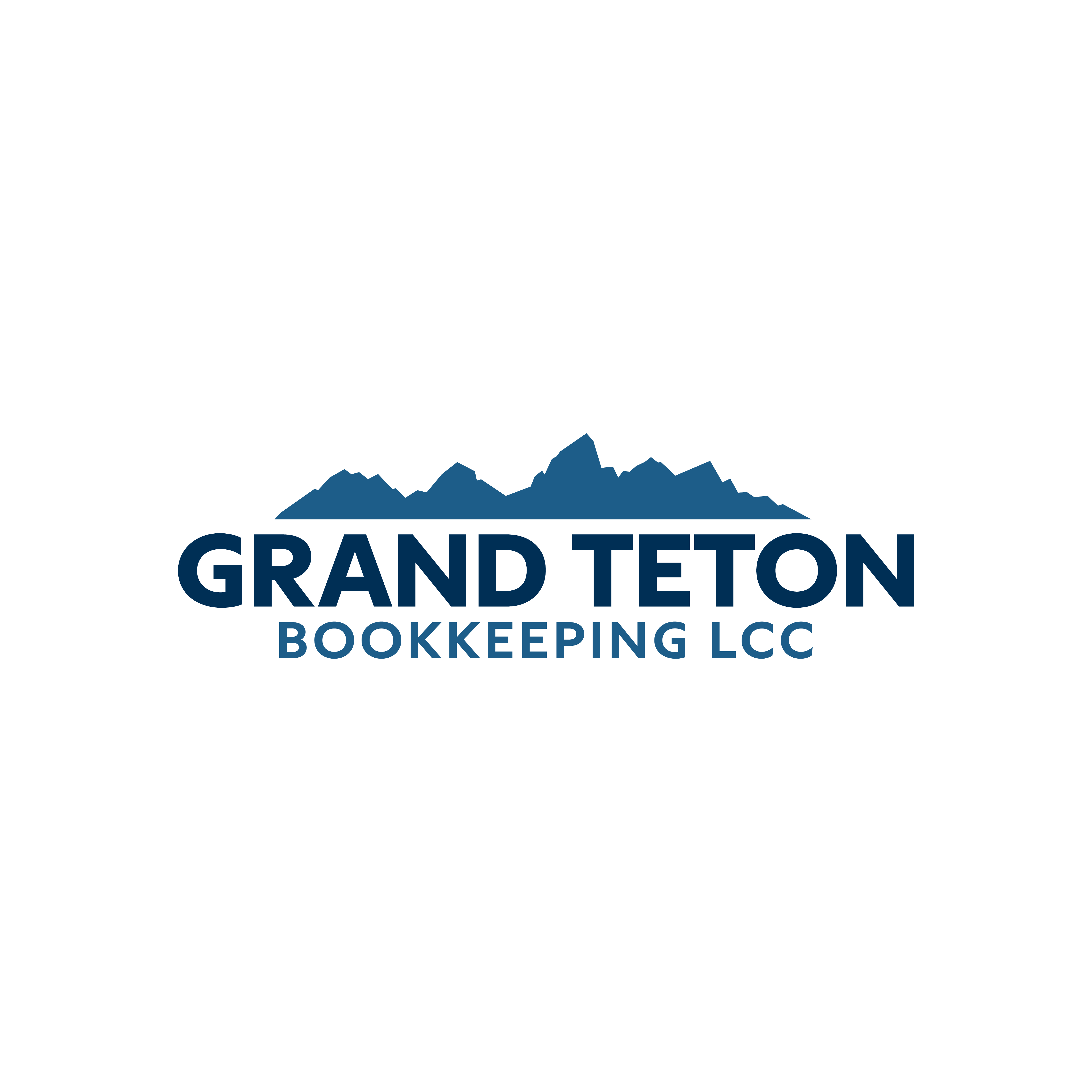 Logo Design by Brandon DZ for Grand Teton Bookkeeping, LLC | Design #35947911