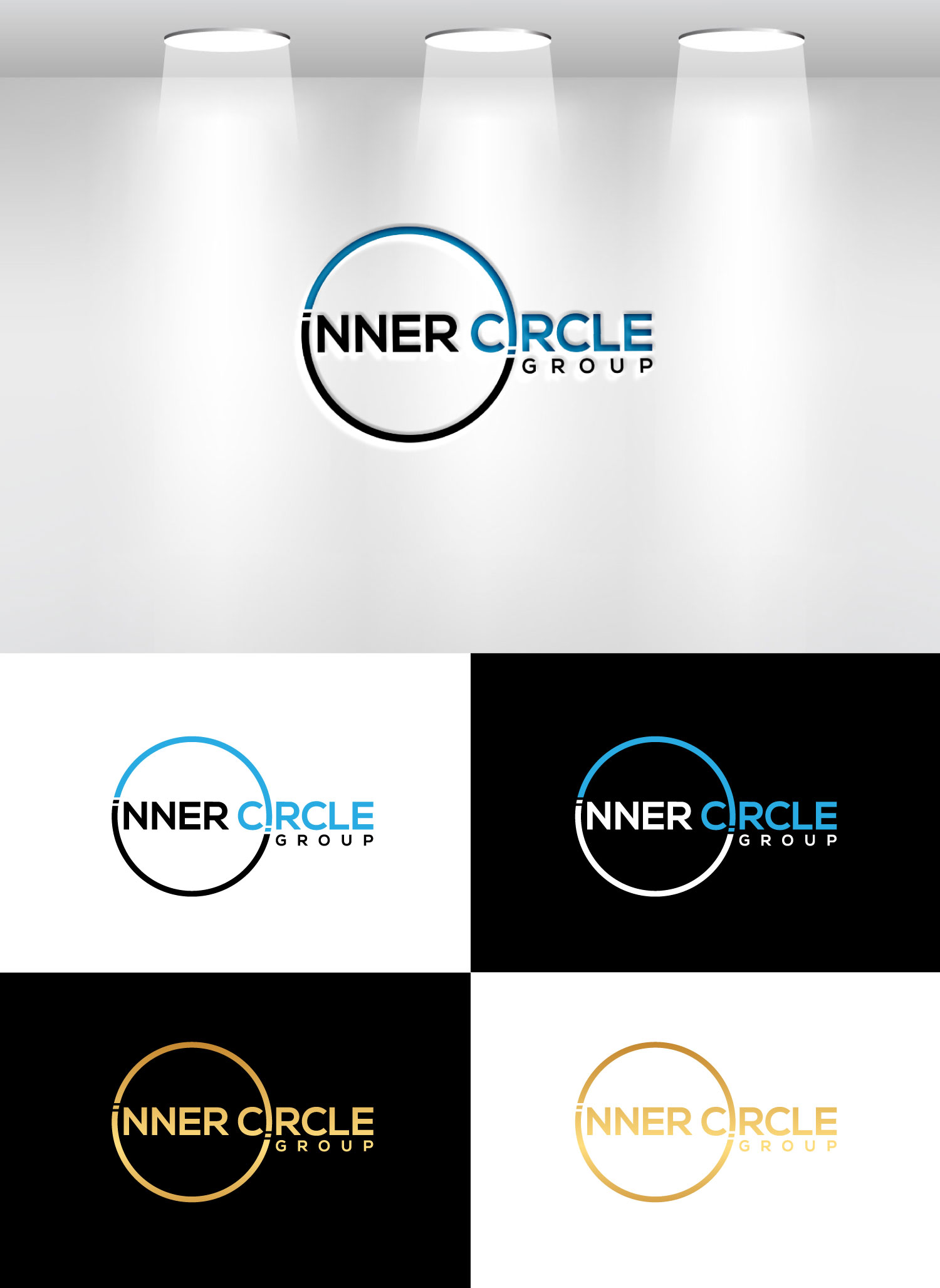 Logo Design by Mi Design1 for Inner Circle Group Pty Ltd | Design #35919103