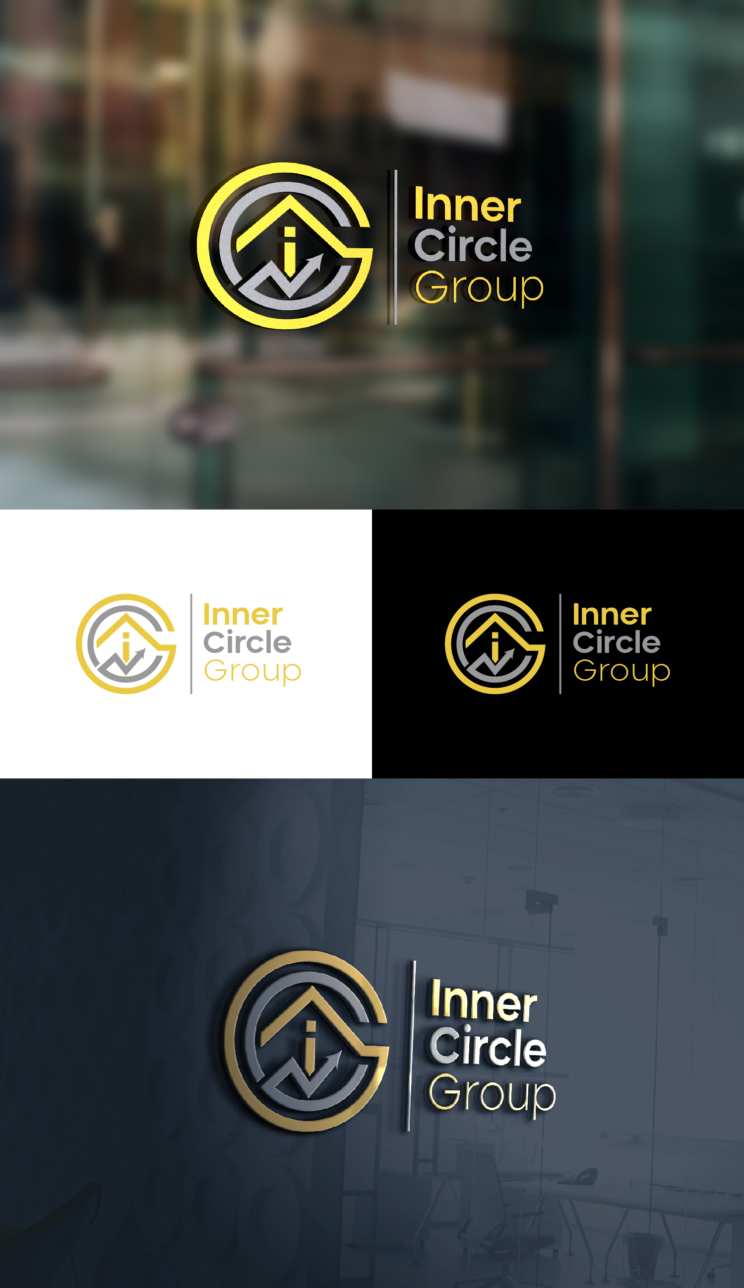 Logo Design by S.H Designs for Inner Circle Group Pty Ltd | Design #35920667