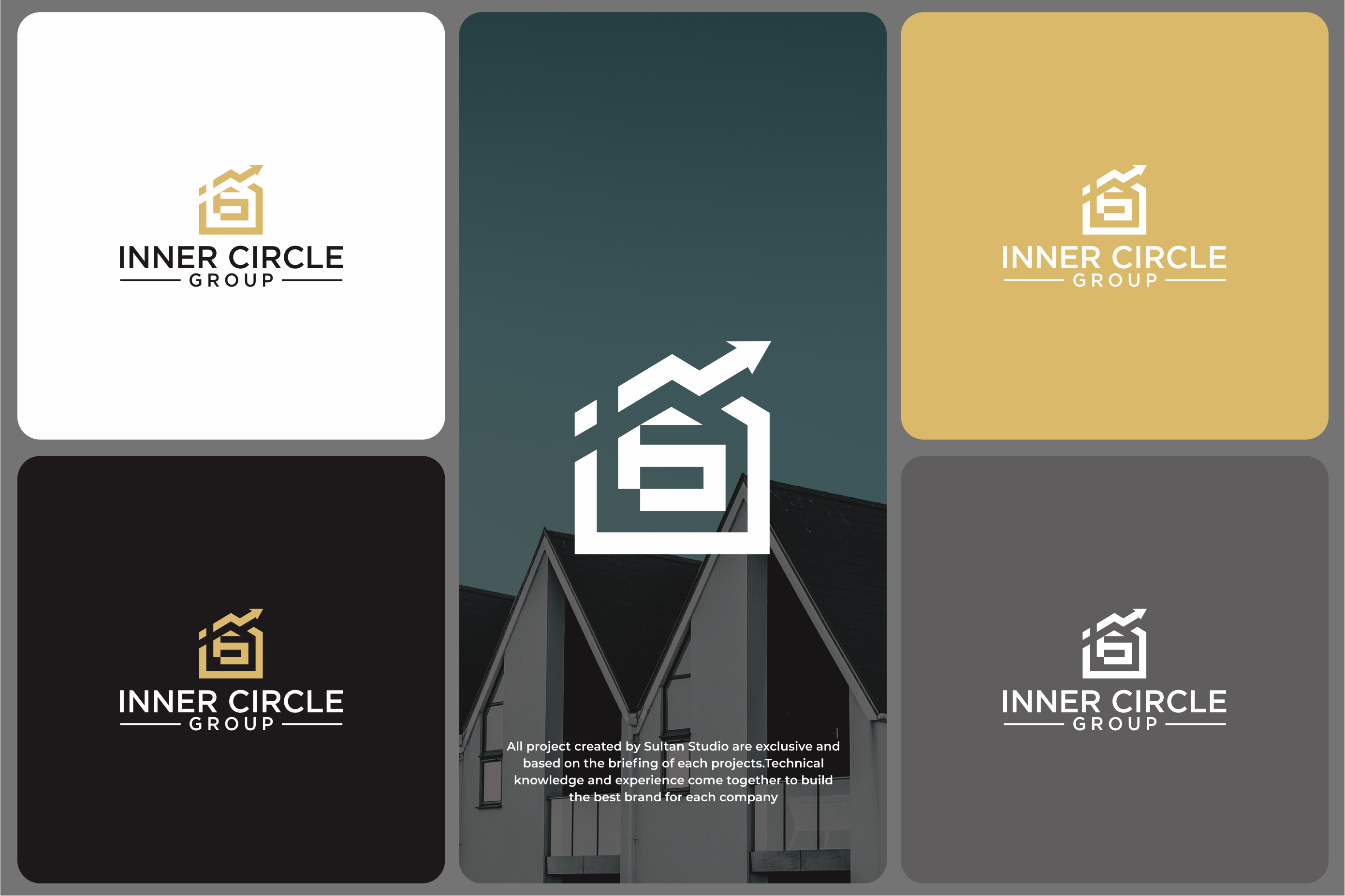 Logo Design by Sultan  Studio for Inner Circle Group Pty Ltd | Design #35919210