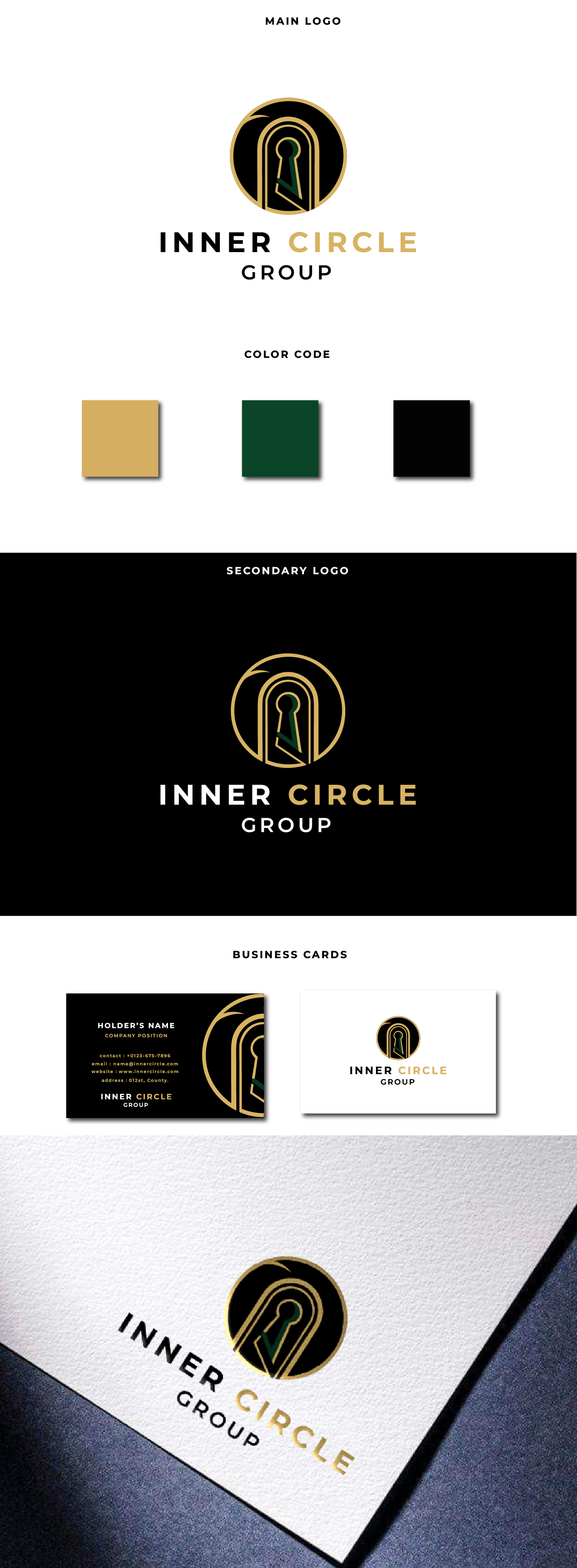 Logo-Design von designs by Dylan für Inner Circle Group Pty Ltd | Design #35919760