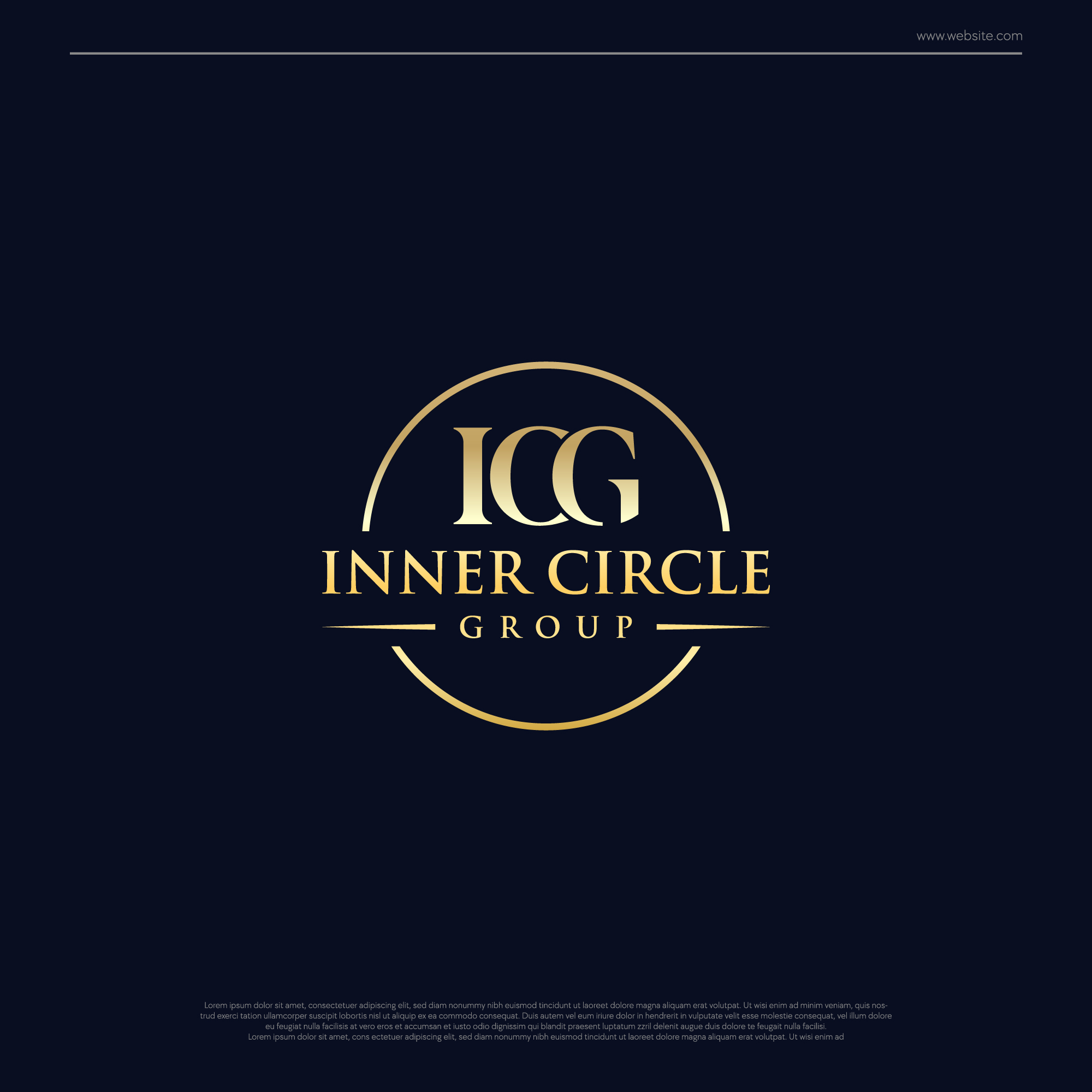 Logo Design by Humphrey™ for Inner Circle Group Pty Ltd | Design #35919487