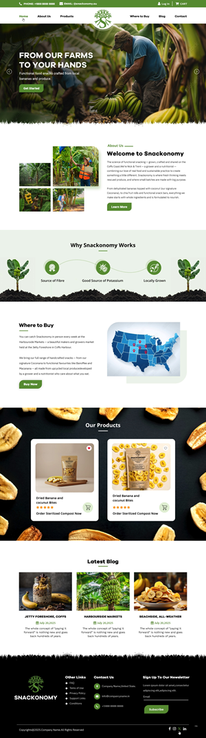 WordPress-Design von pb für The Athlete's Guild | Design: #35930747