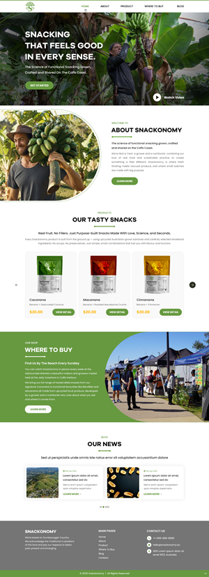 WordPress-Design von pb für The Athlete's Guild | Design: #35930749