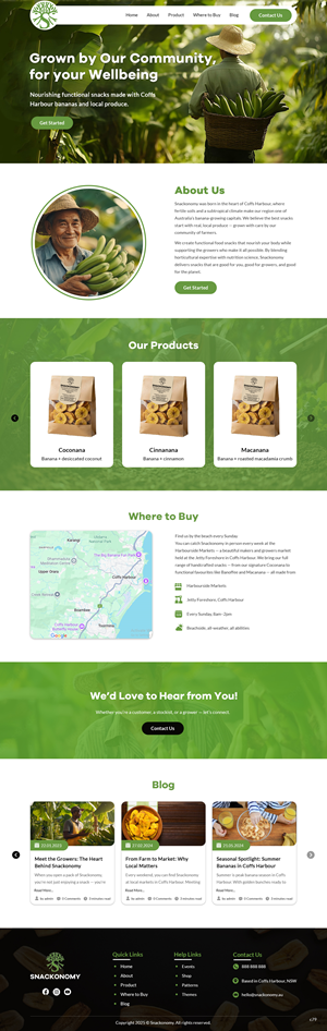 WordPress-Design von pb für The Athlete's Guild | Design: #35930756