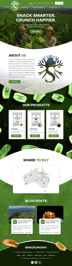 WordPress-Design von pb für The Athlete's Guild | Design: #35930761