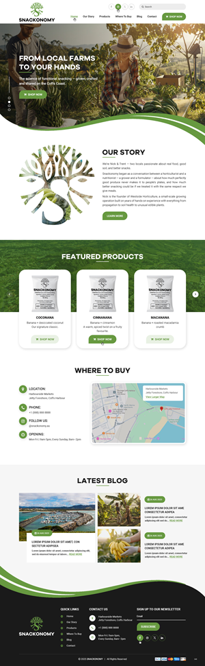 WordPress-Design von pb für The Athlete's Guild | Design: #35930762