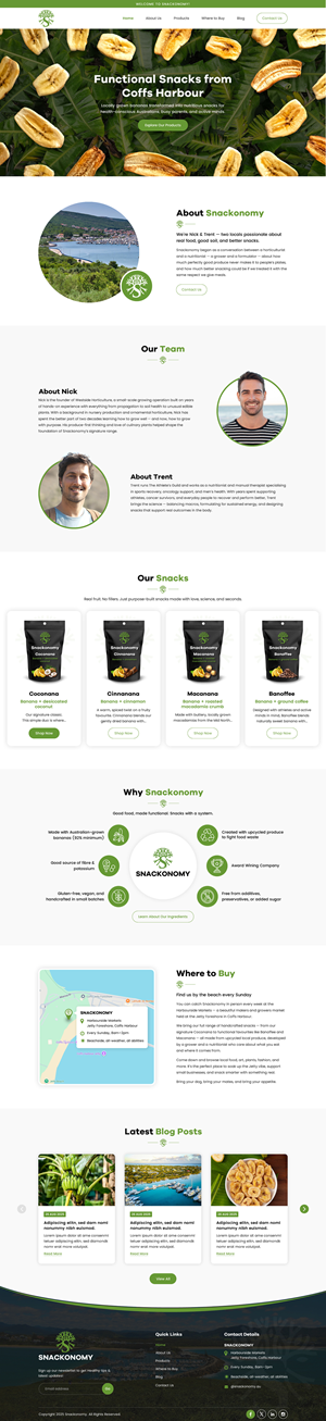 WordPress-Design von Sbss für The Athlete's Guild | Design: #35930109