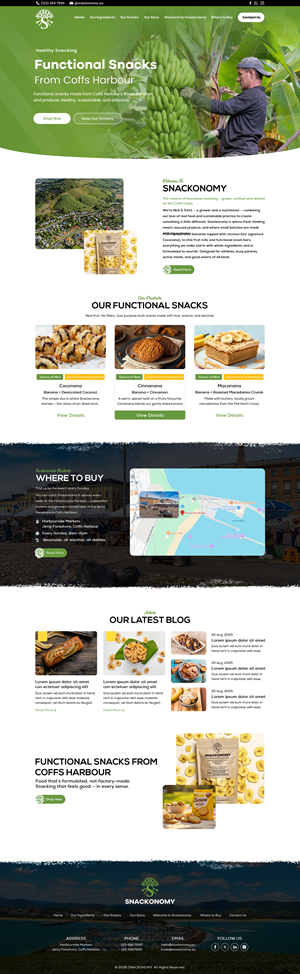 Wordpress Design by Sbss for The Athlete's Guild | Design: #36854022