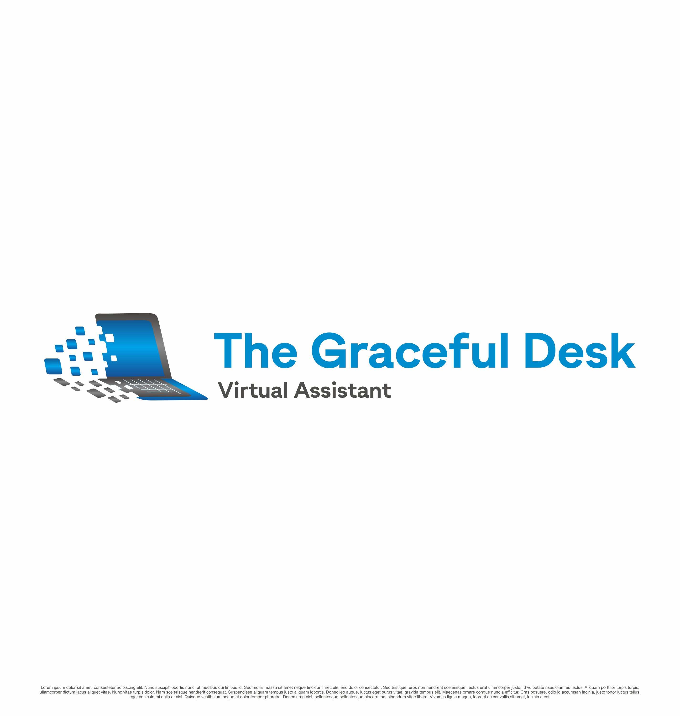 Logo-Design von saesean für The Graceful Desk | Design #35951032