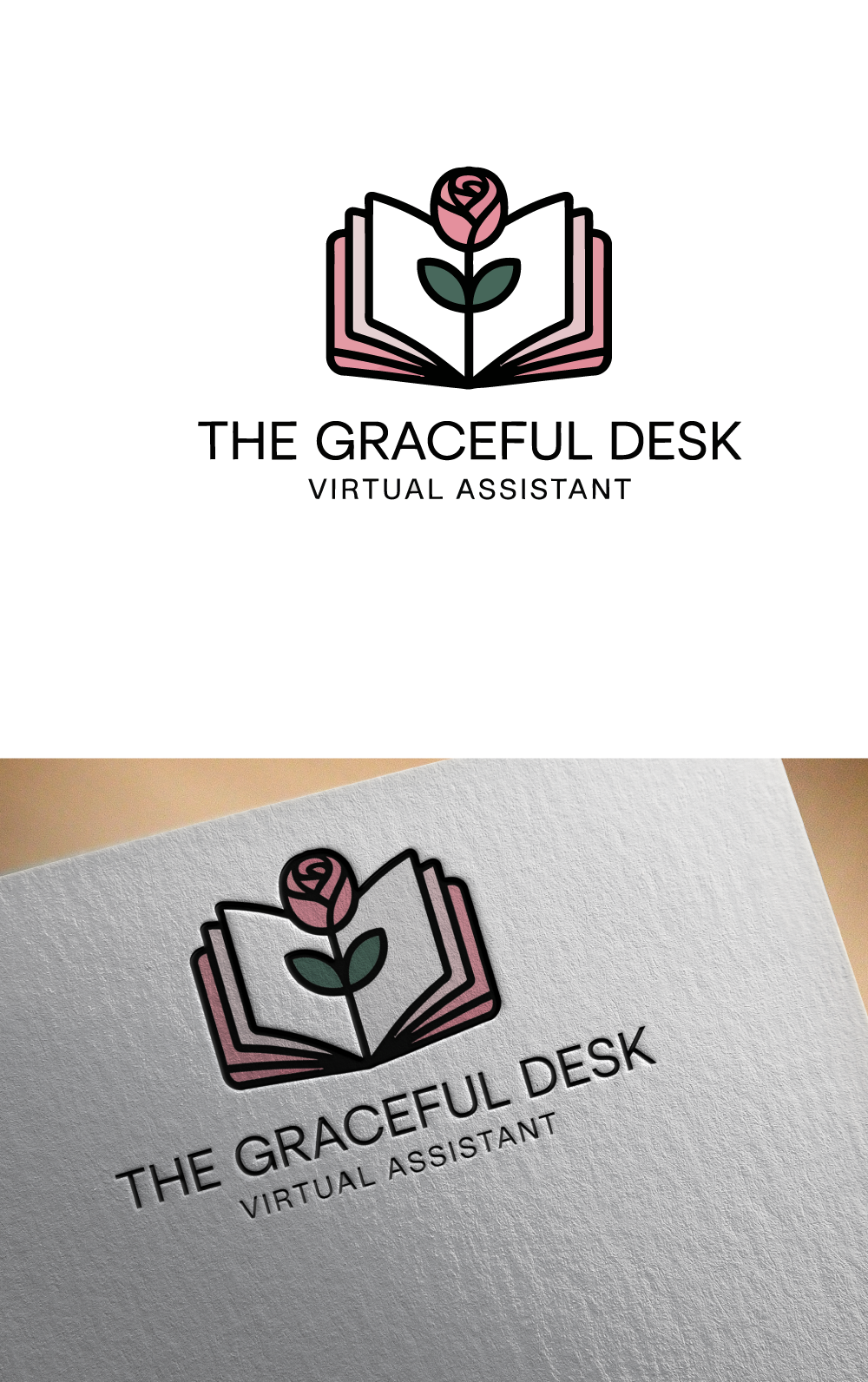 Logo Design by DesignVerse777 for The Graceful Desk | Design #35935171