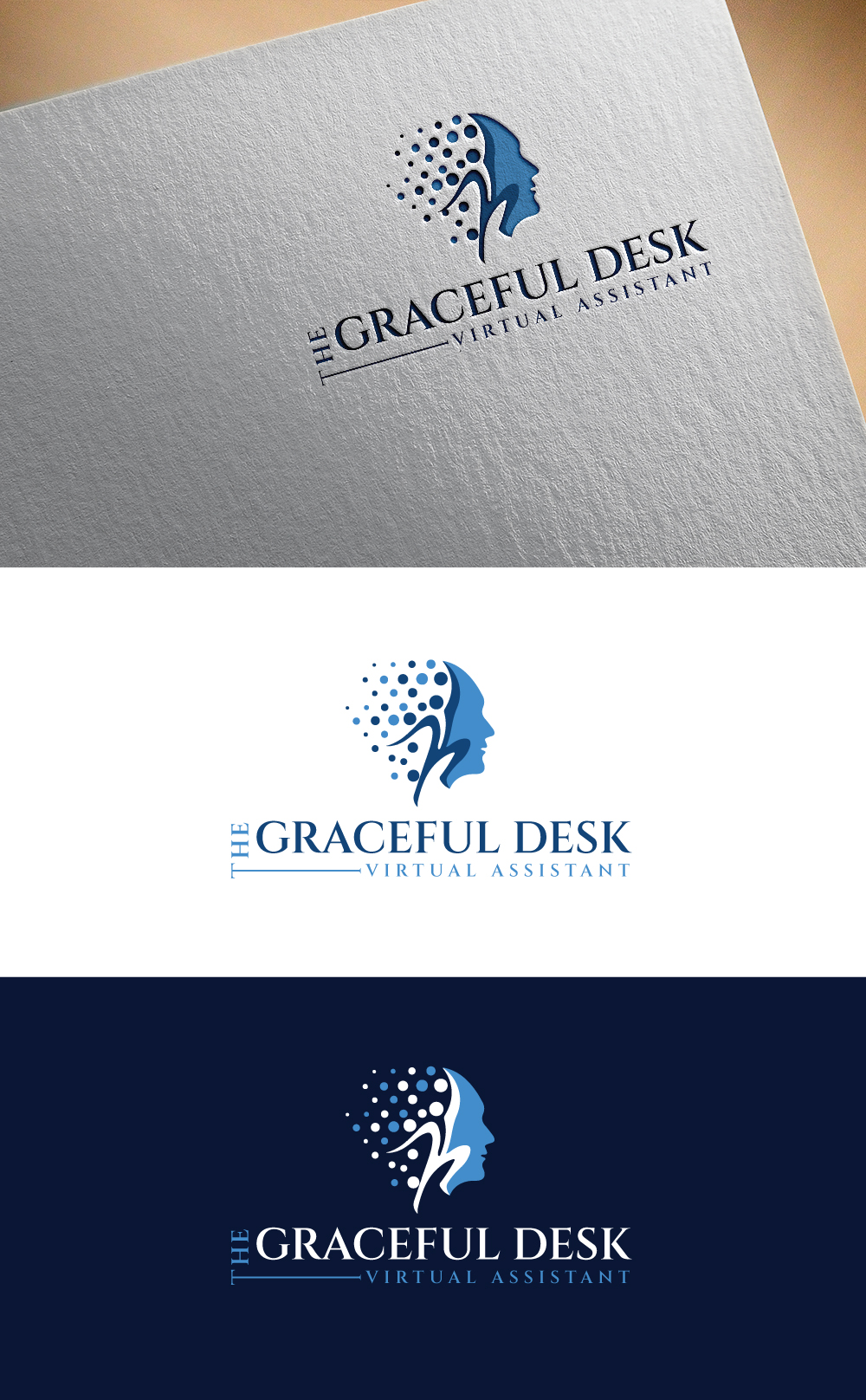Logo Design by GTO  design for The Graceful Desk | Design #35934009