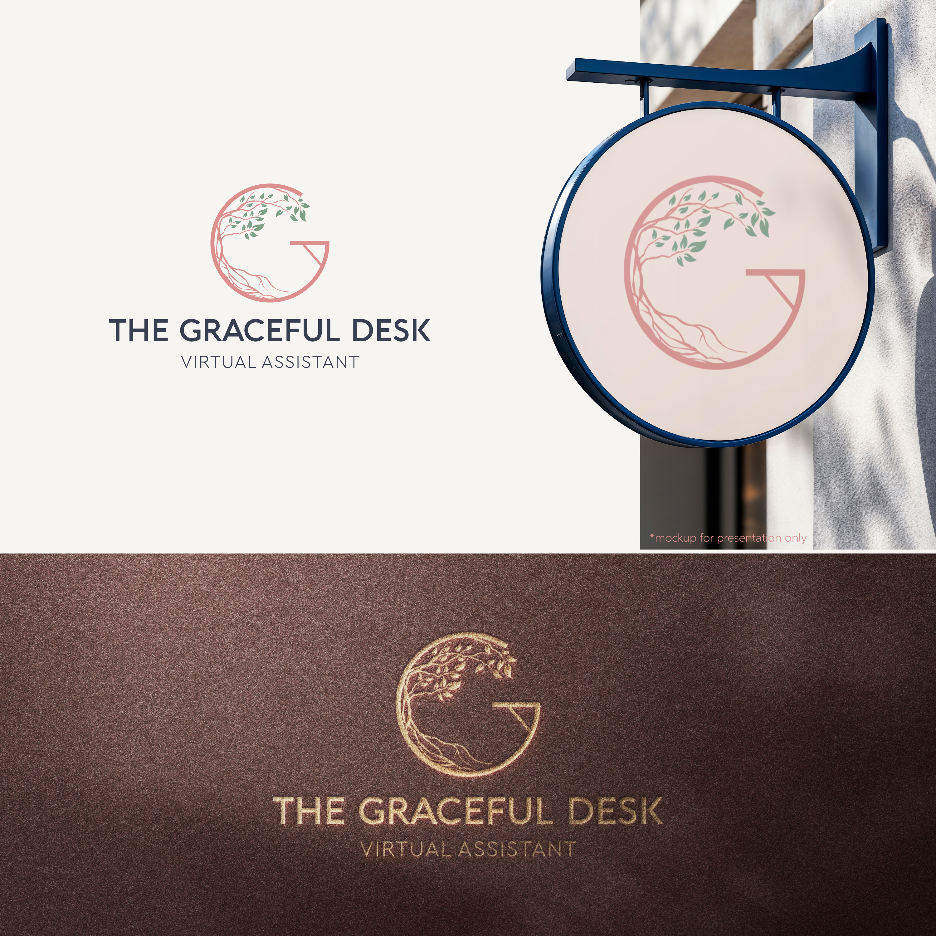 Logo Design by Arjuna Design for The Graceful Desk | Design #35937640