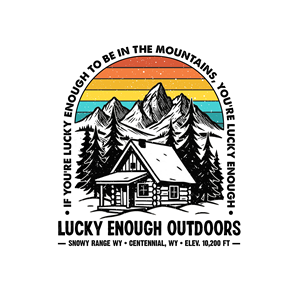 T-shirt Design by Elsa Designs for Lucky Enough Outdoors | Design: #35928841