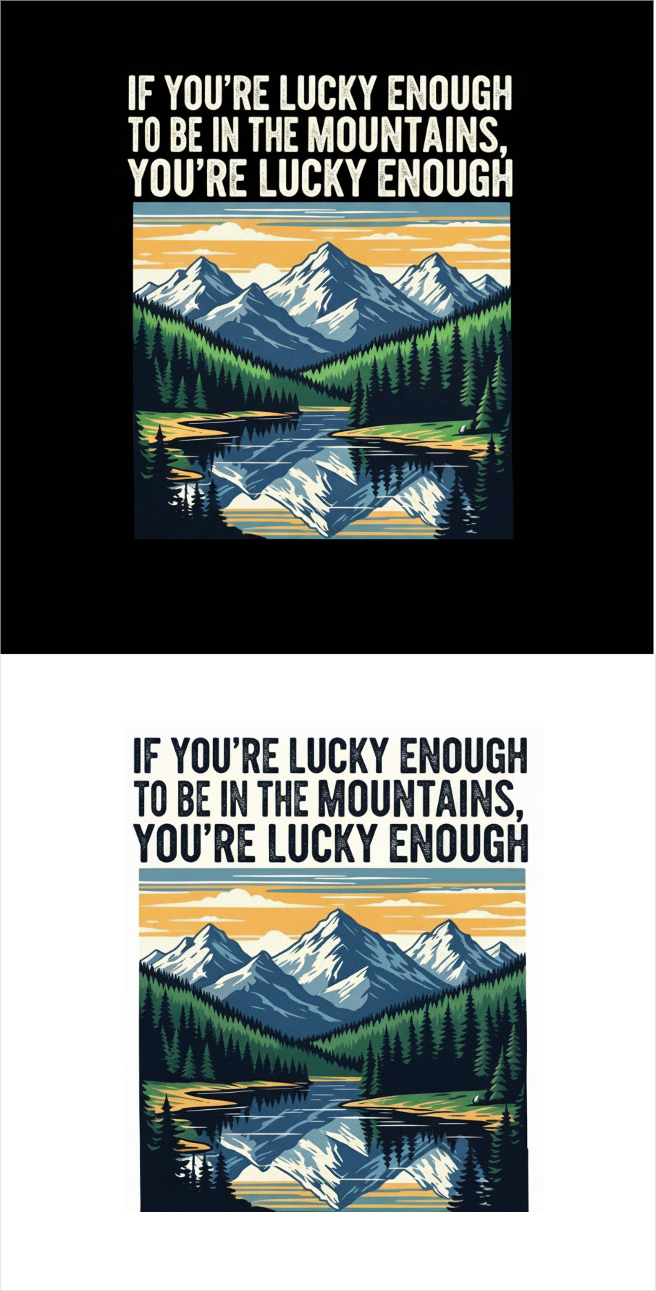 T-Shirt-Design von wahyurs 2 für Lucky Enough Outdoors | Design #35932825