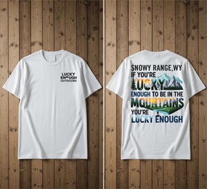 T-shirt Design by wahyurs 2 for Lucky Enough Outdoors | Design: #35950619