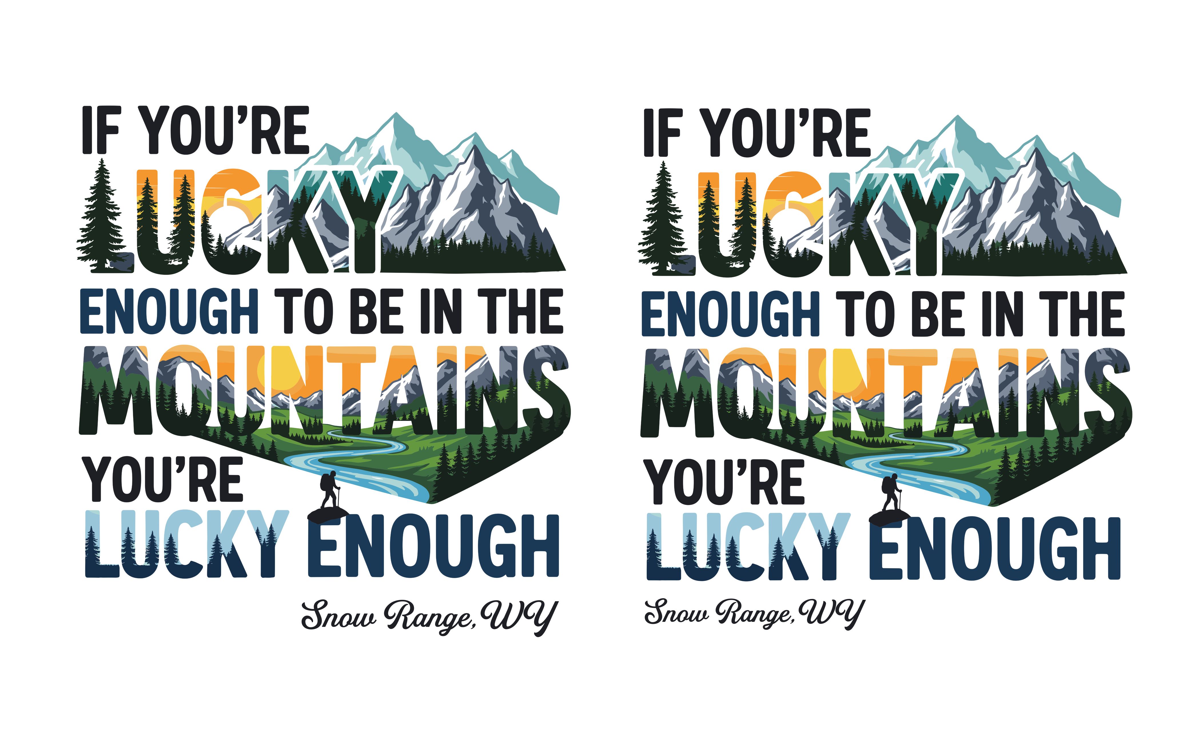T-Shirt-Design von wahyurs 2 für Lucky Enough Outdoors | Design #35950916