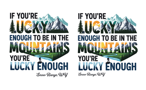 T-shirt Design by wahyurs 2 for Lucky Enough Outdoors | Design: #35950916