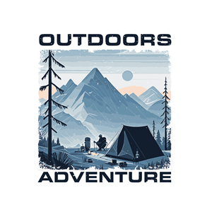 T-Shirt-Design von tyaz 2 für Lucky Enough Outdoors | Design: #35935509