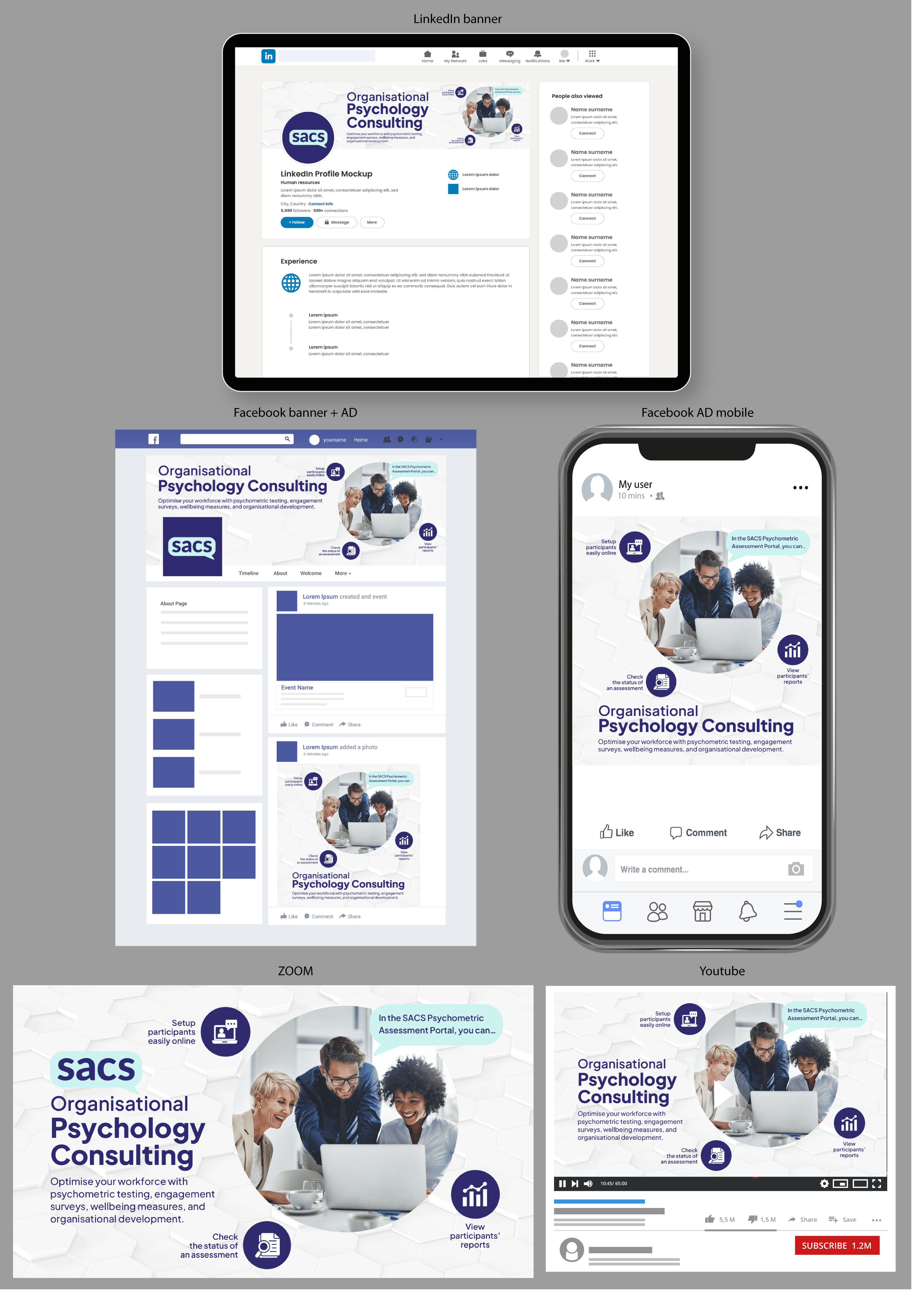 Diseño Gráfico por MarkoE para SACS Consulting | Diseño #35930647