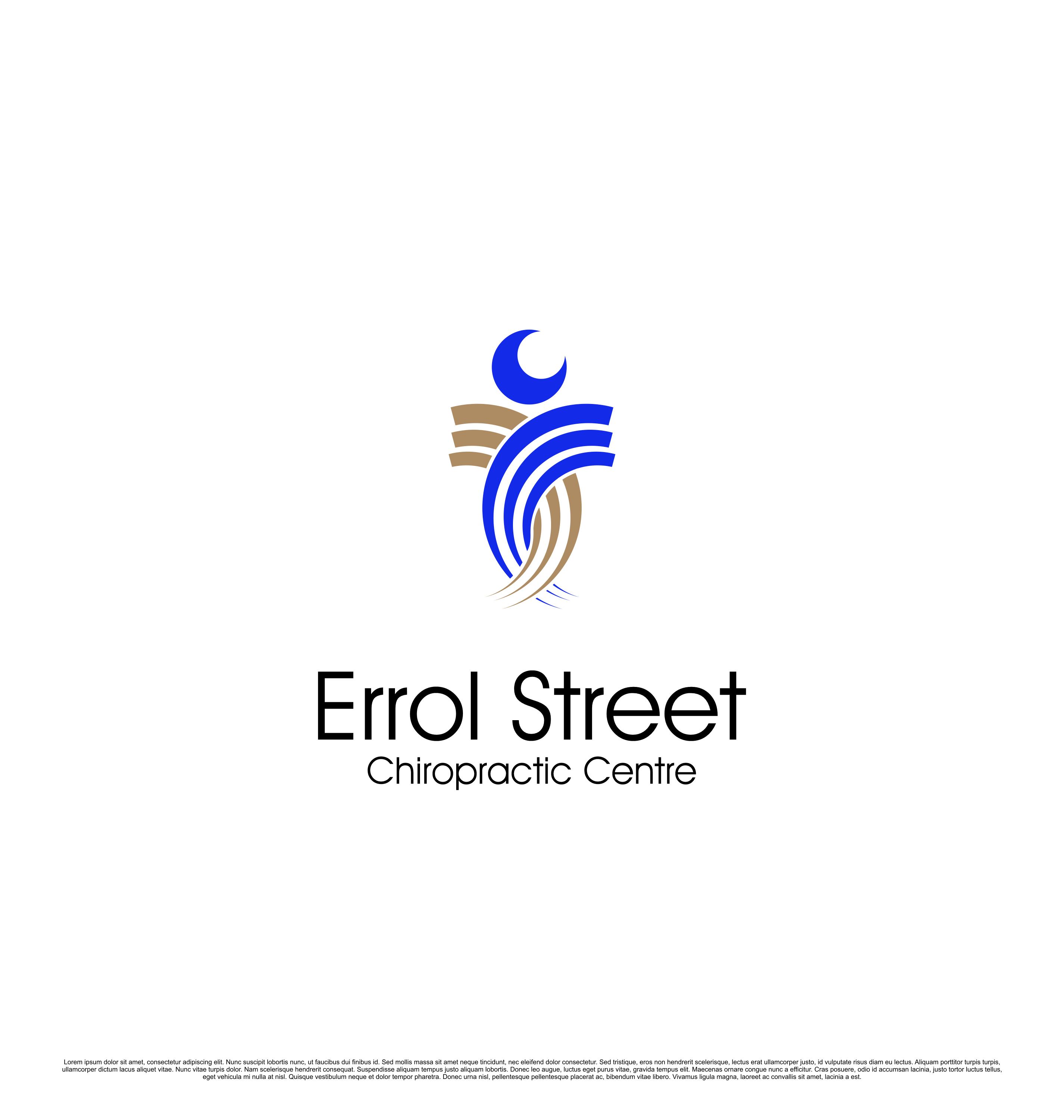 Logo Design by saesean for Errol Street Chiropractic Centre | Design #35944660