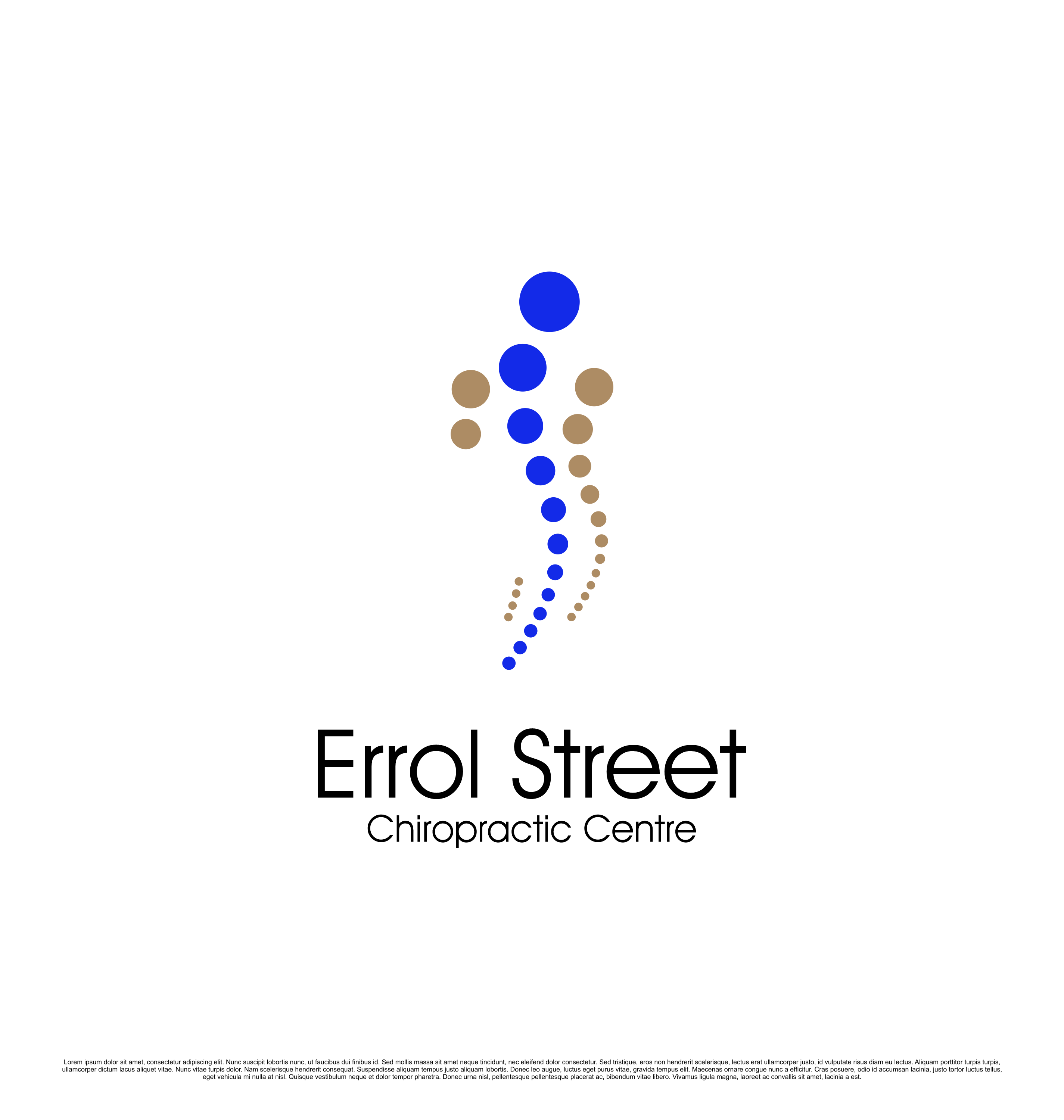 Logo Design by saesean for Errol Street Chiropractic Centre | Design #35944662