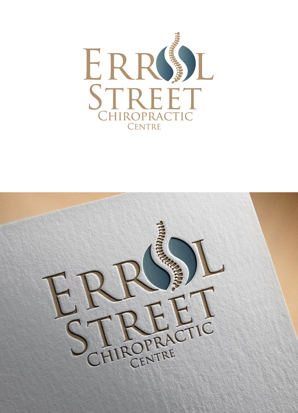 Logo Design by DesignVerse777 for Errol Street Chiropractic Centre | Design #35926235