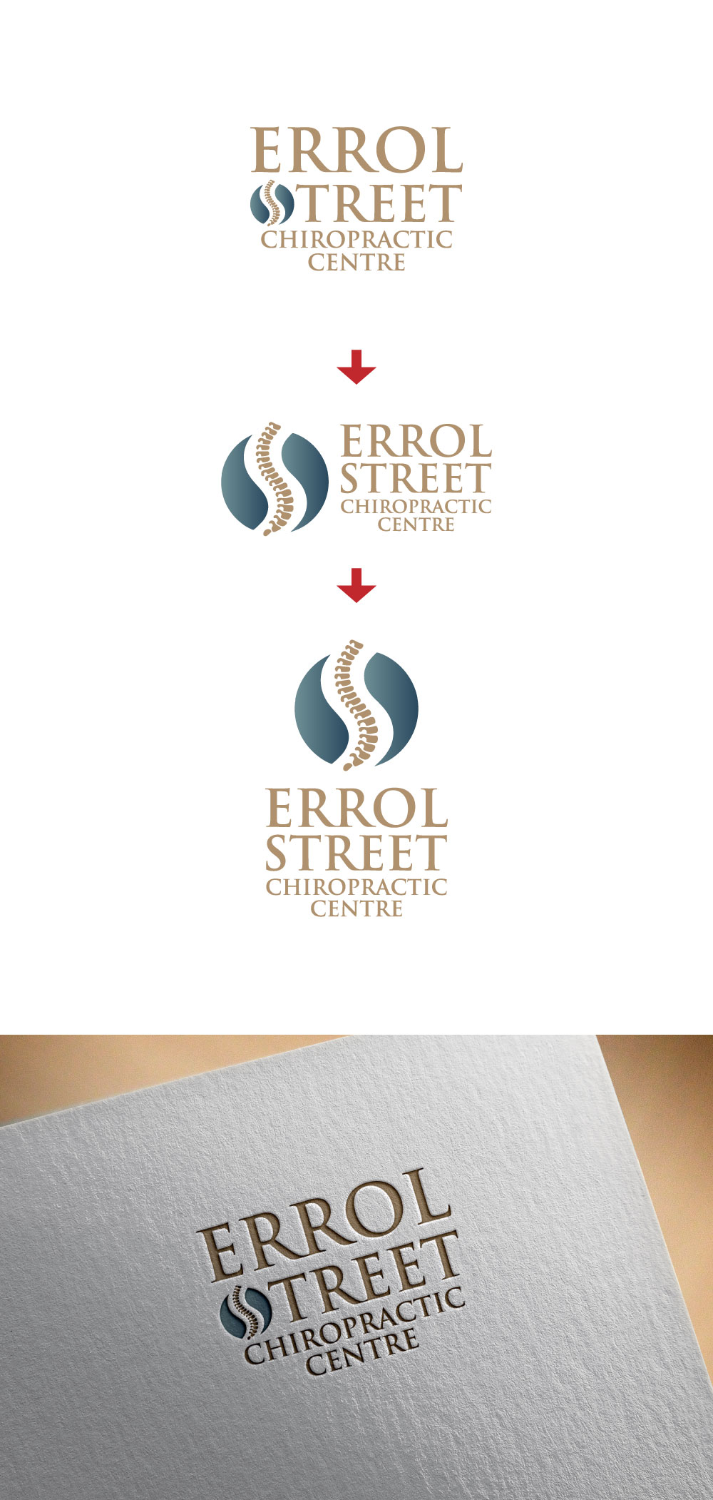Logo Design by DesignVerse777 for Errol Street Chiropractic Centre | Design #35937726