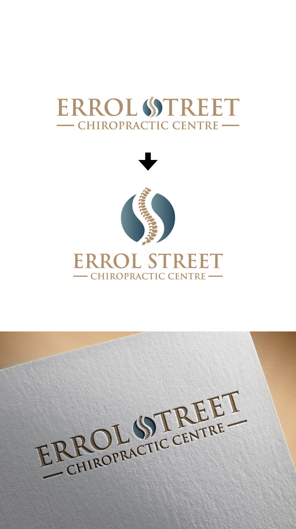 Logo Design by DesignVerse777 for Errol Street Chiropractic Centre | Design #35937729