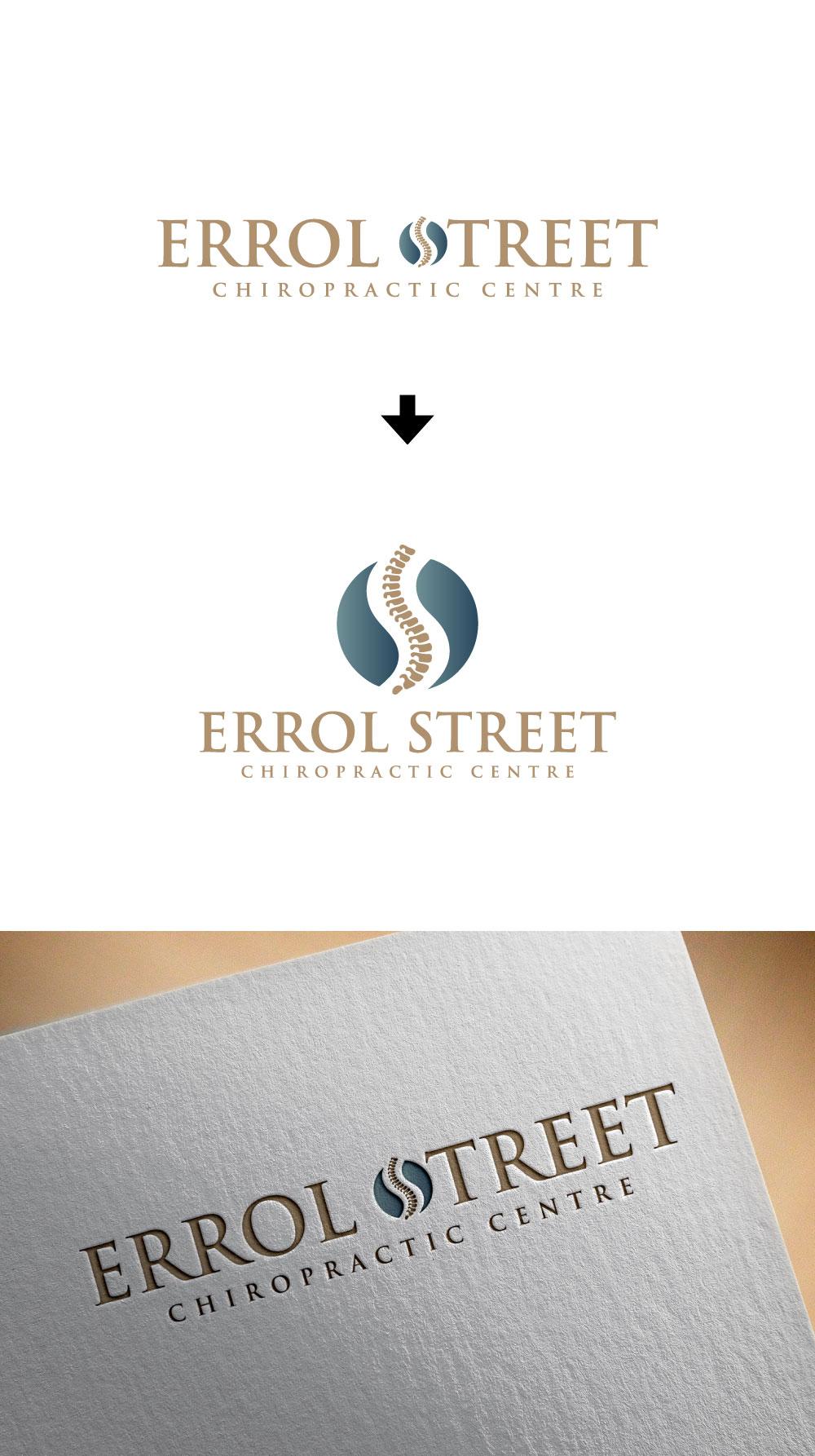 Logo Design by DesignVerse777 for Errol Street Chiropractic Centre | Design #35937730