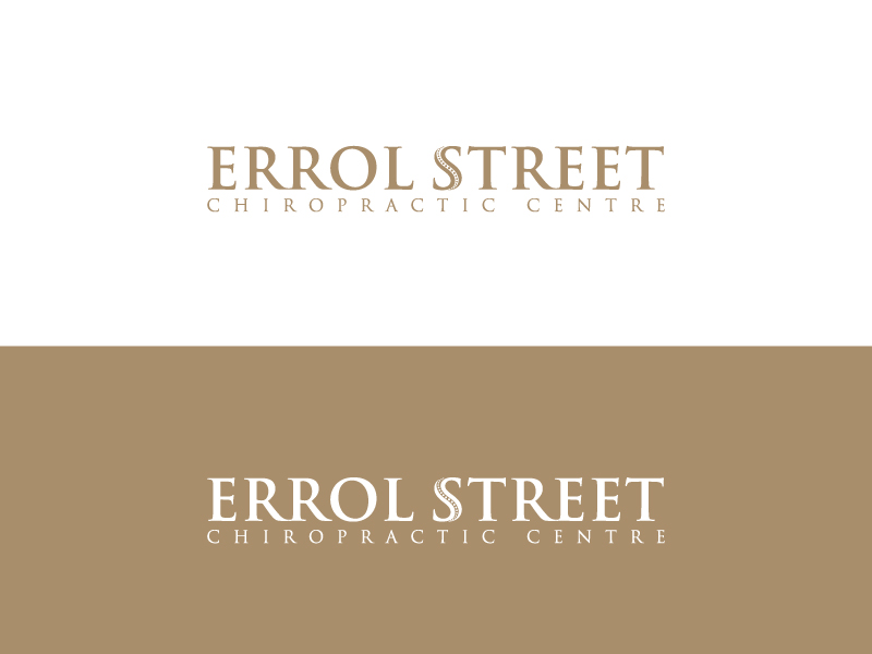 Logo Design by sorrybro for Errol Street Chiropractic Centre | Design #35925312