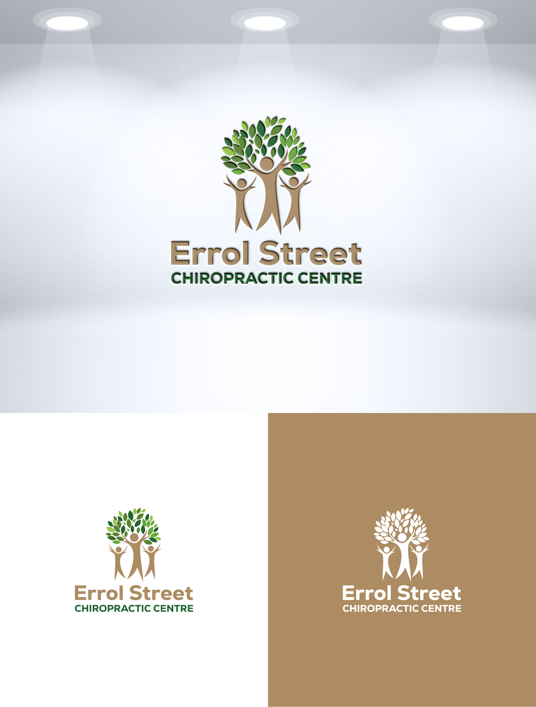 Logo Design by healer1617 for Errol Street Chiropractic Centre | Design #35927865
