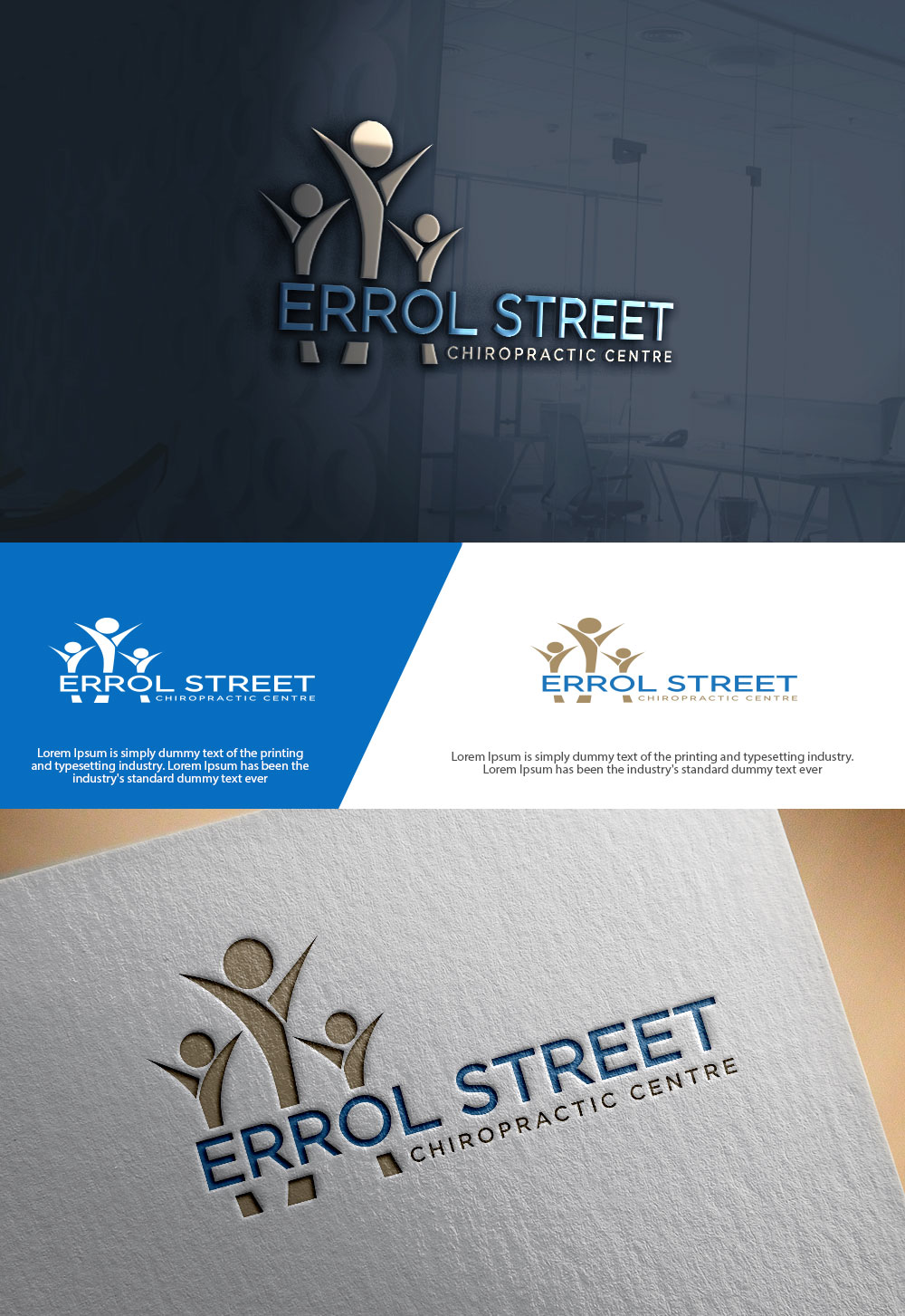 Logo Design by sulemani  creation for Errol Street Chiropractic Centre | Design #35931131