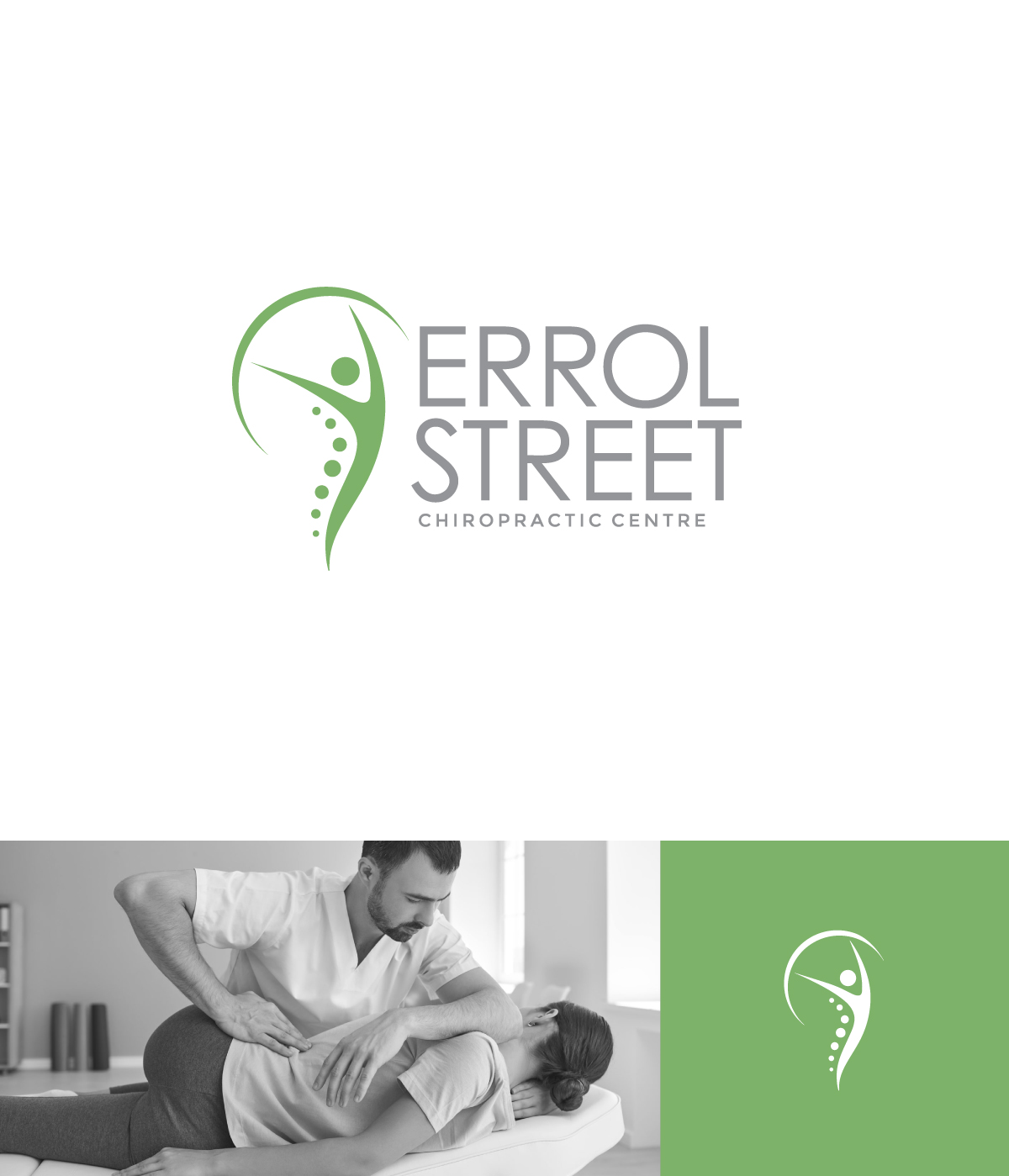 Logo Design by apik. for Errol Street Chiropractic Centre | Design #35927609