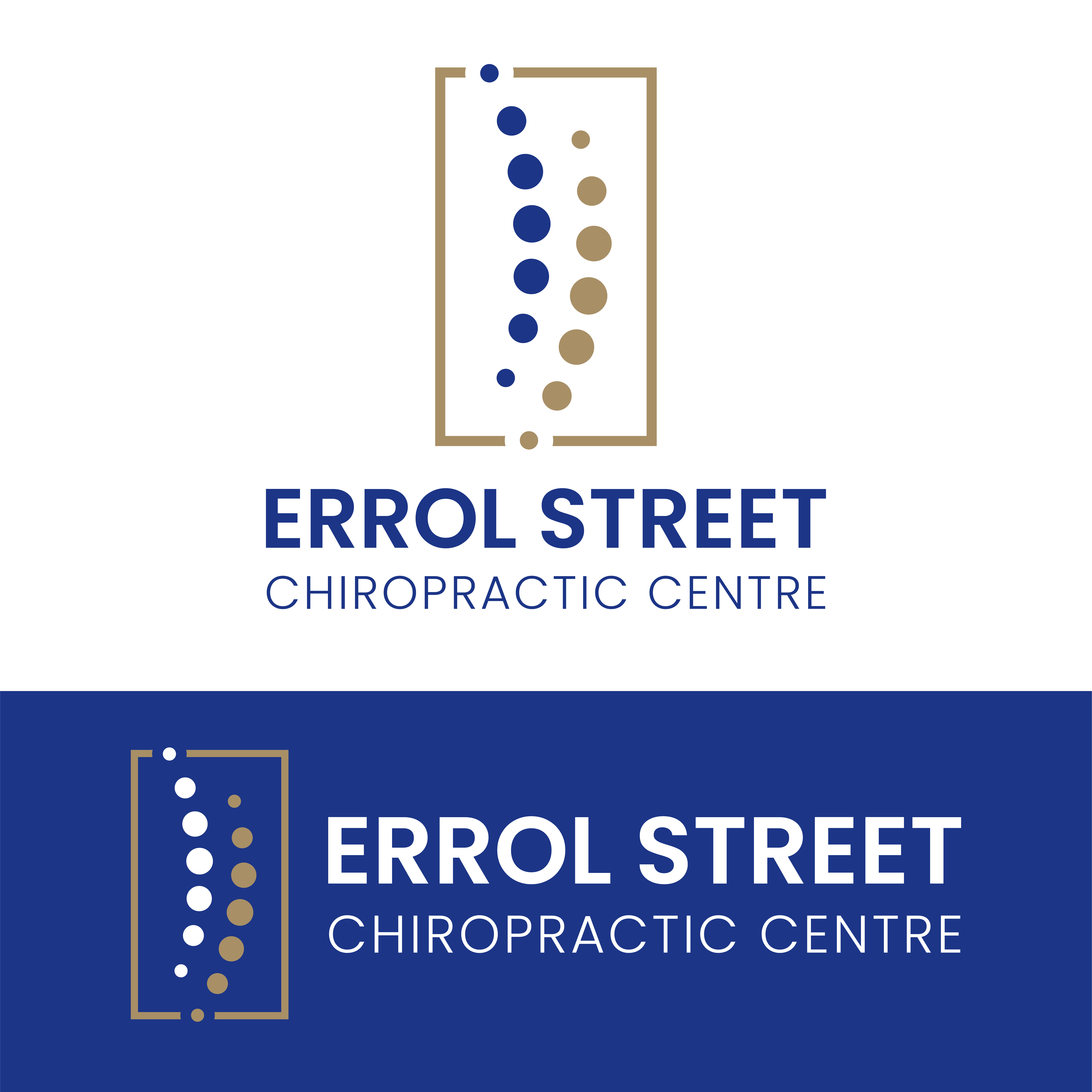 Logo Design by John Mark Arts for Errol Street Chiropractic Centre | Design #35926670