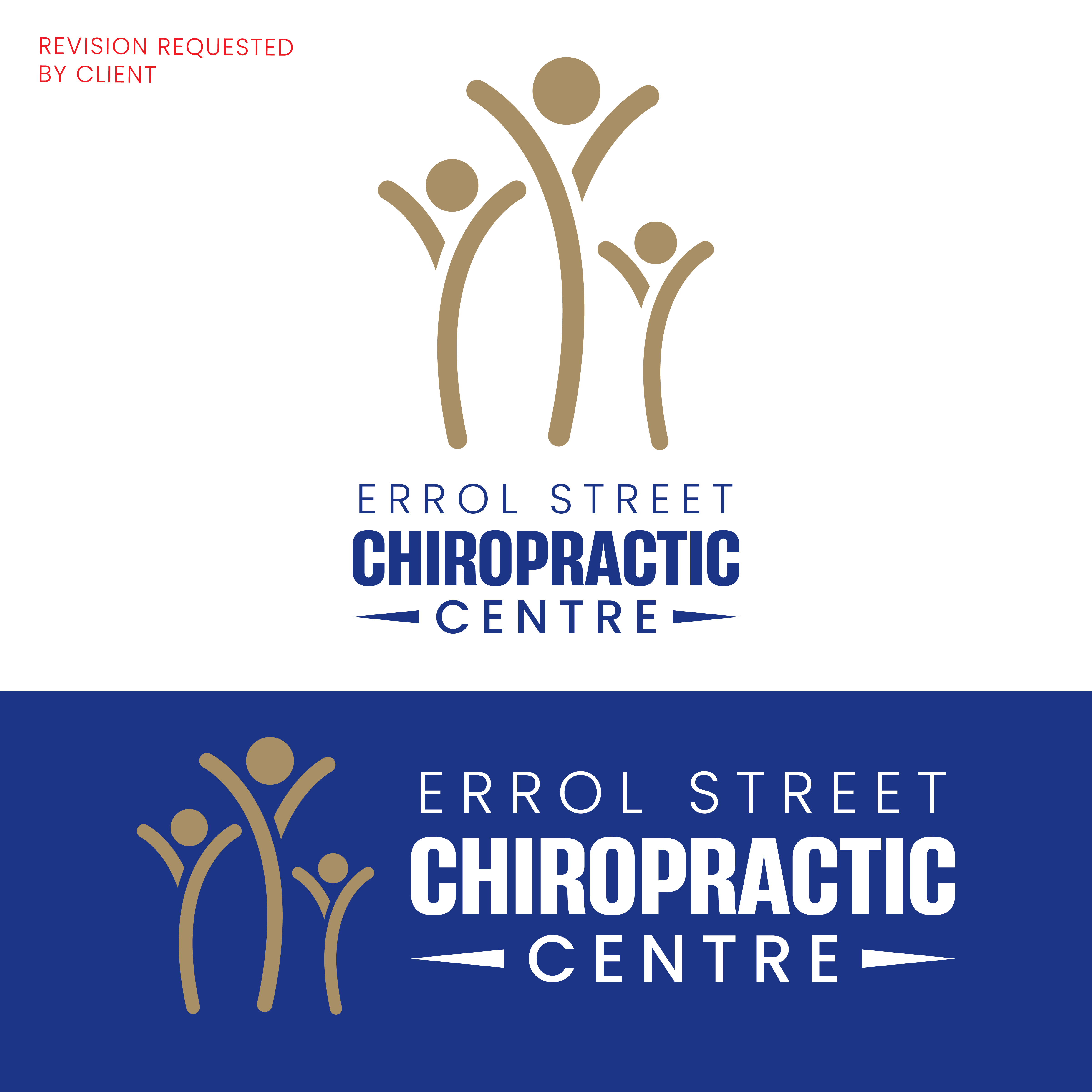 Logo Design by John Mark Arts for Errol Street Chiropractic Centre | Design #35940630