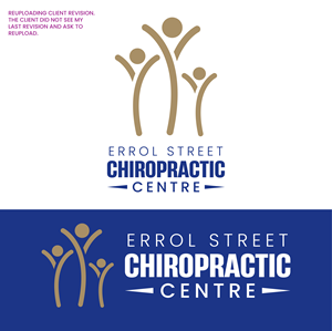 Logo Design by John Mark Arts for Errol Street Chiropractic Centre | Design: #35962463