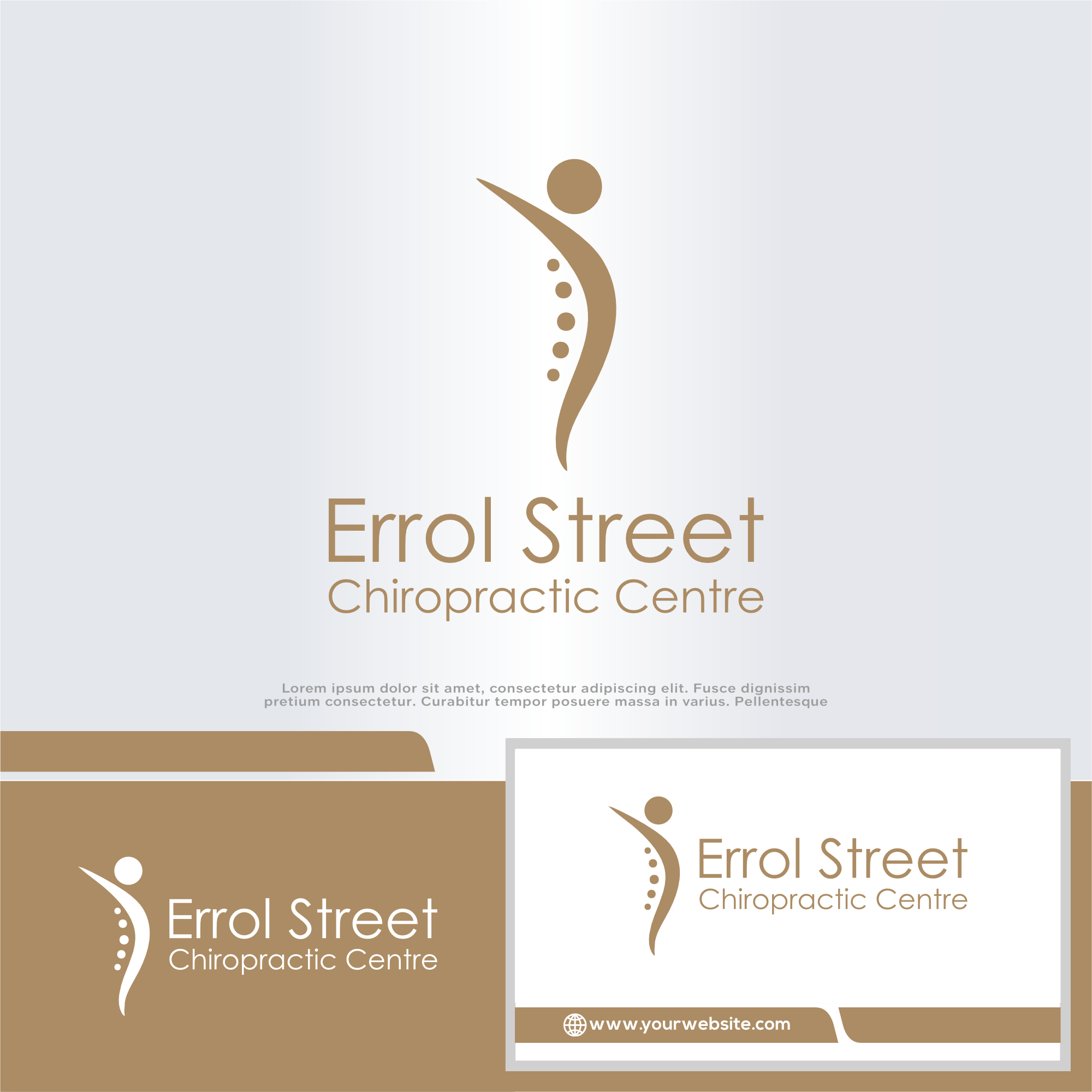 Logo Design by win it for Errol Street Chiropractic Centre | Design #35928696