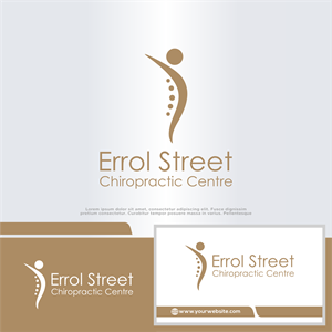 Logo Design by win it for Errol Street Chiropractic Centre | Design: #35928696