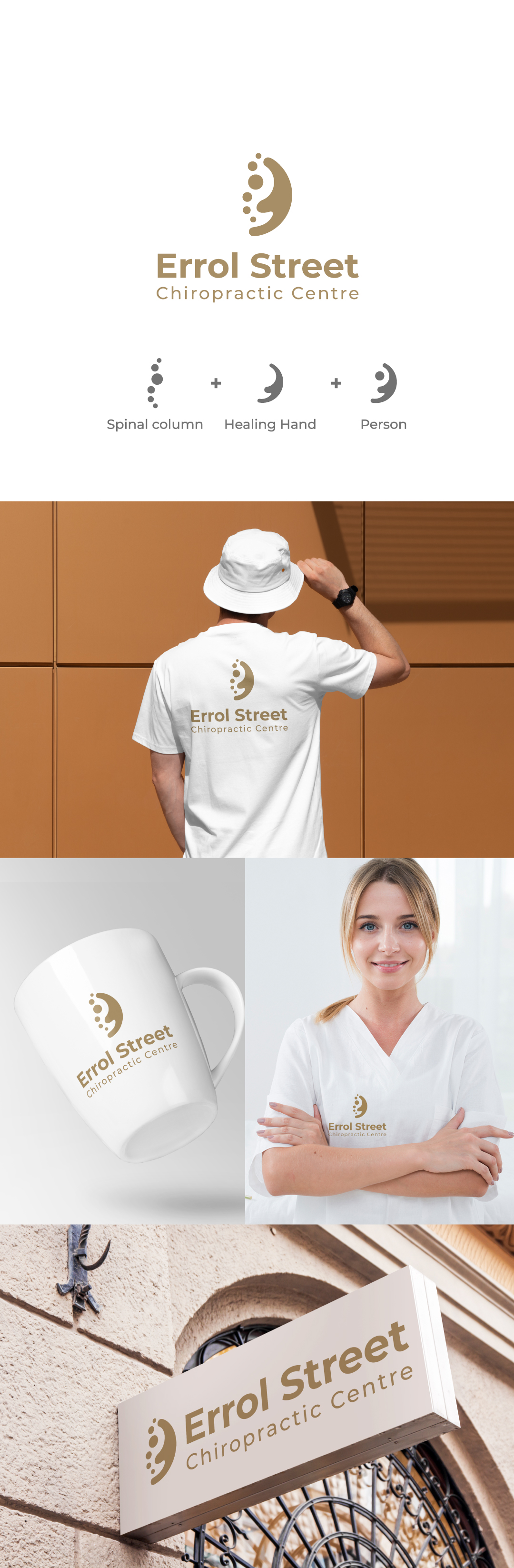 Logo Design by Magdi Bayomi for Errol Street Chiropractic Centre | Design #35960343