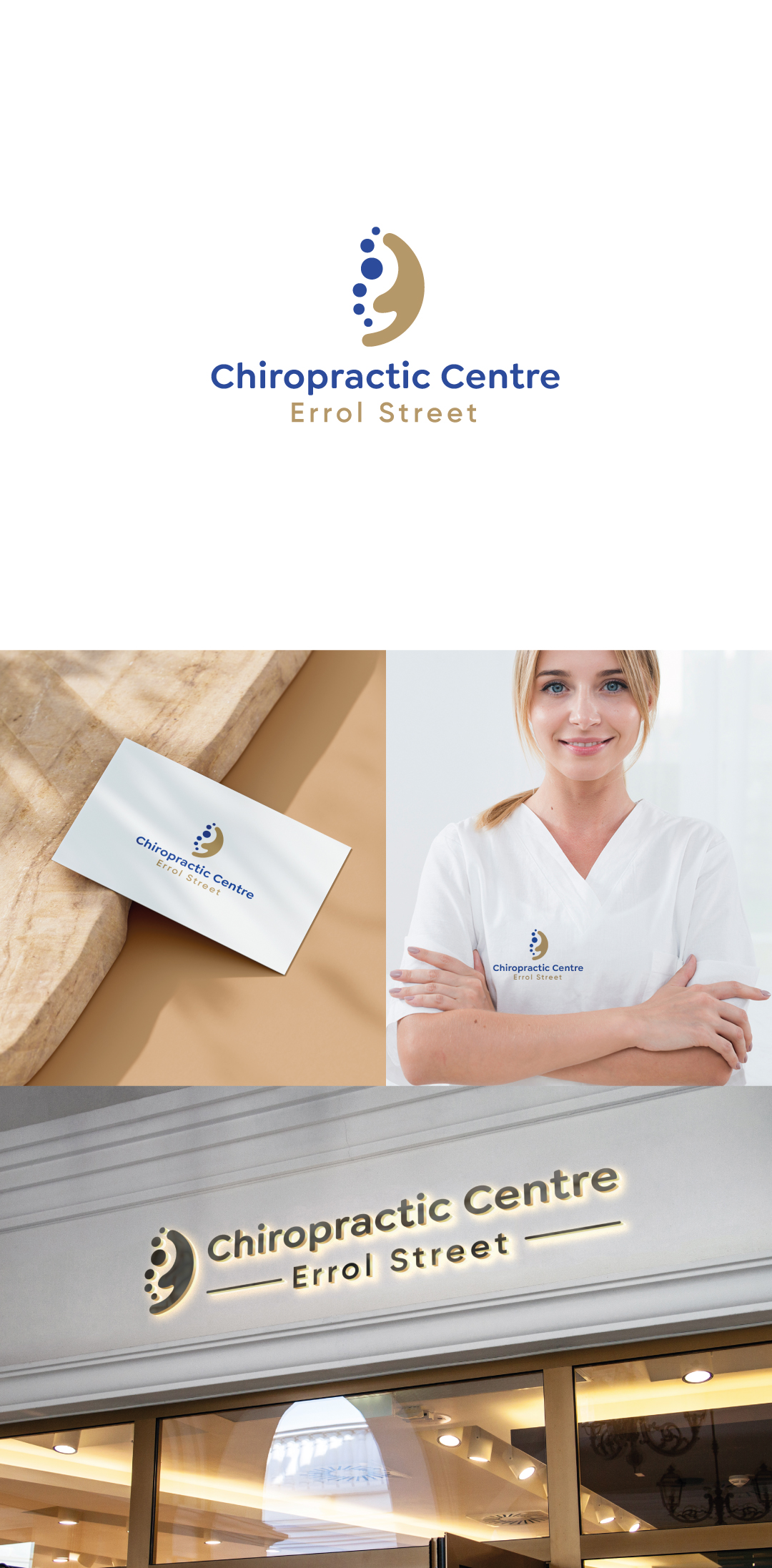 Logo Design by Magdi Bayomi for Errol Street Chiropractic Centre | Design #35963193