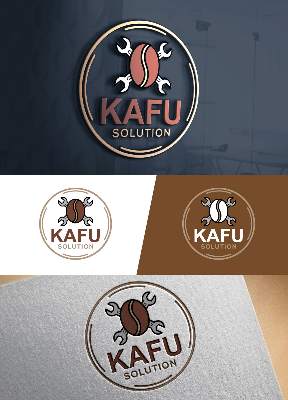 Logo Design by bute for Al qahwa alarbiyah  | Design #35949106