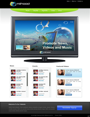 Web Design by pb for this project | Design: #758271