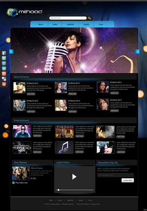 Web Design by pb for this project | Design: #763313