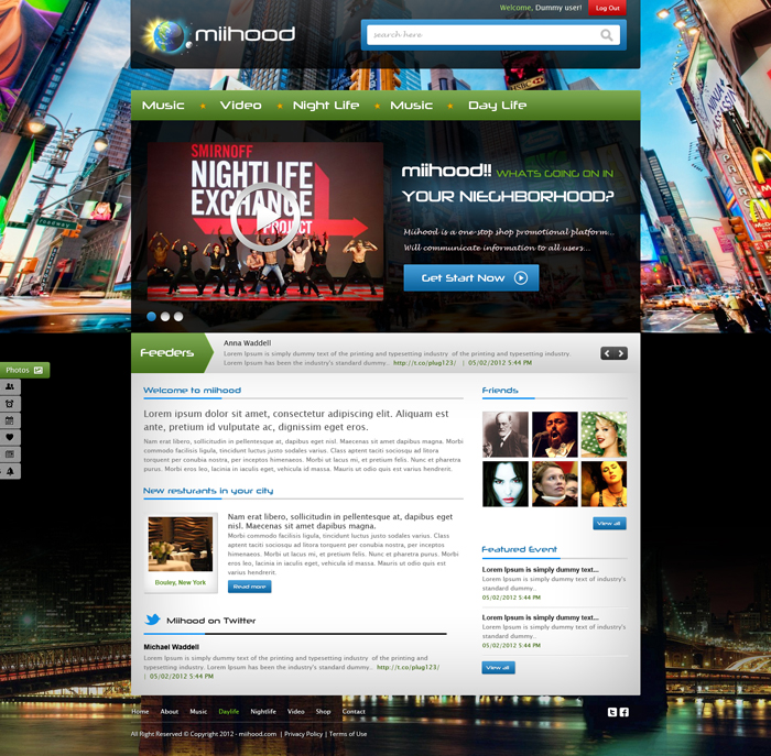 Web Design by the-lion-king for this project | Design #767808