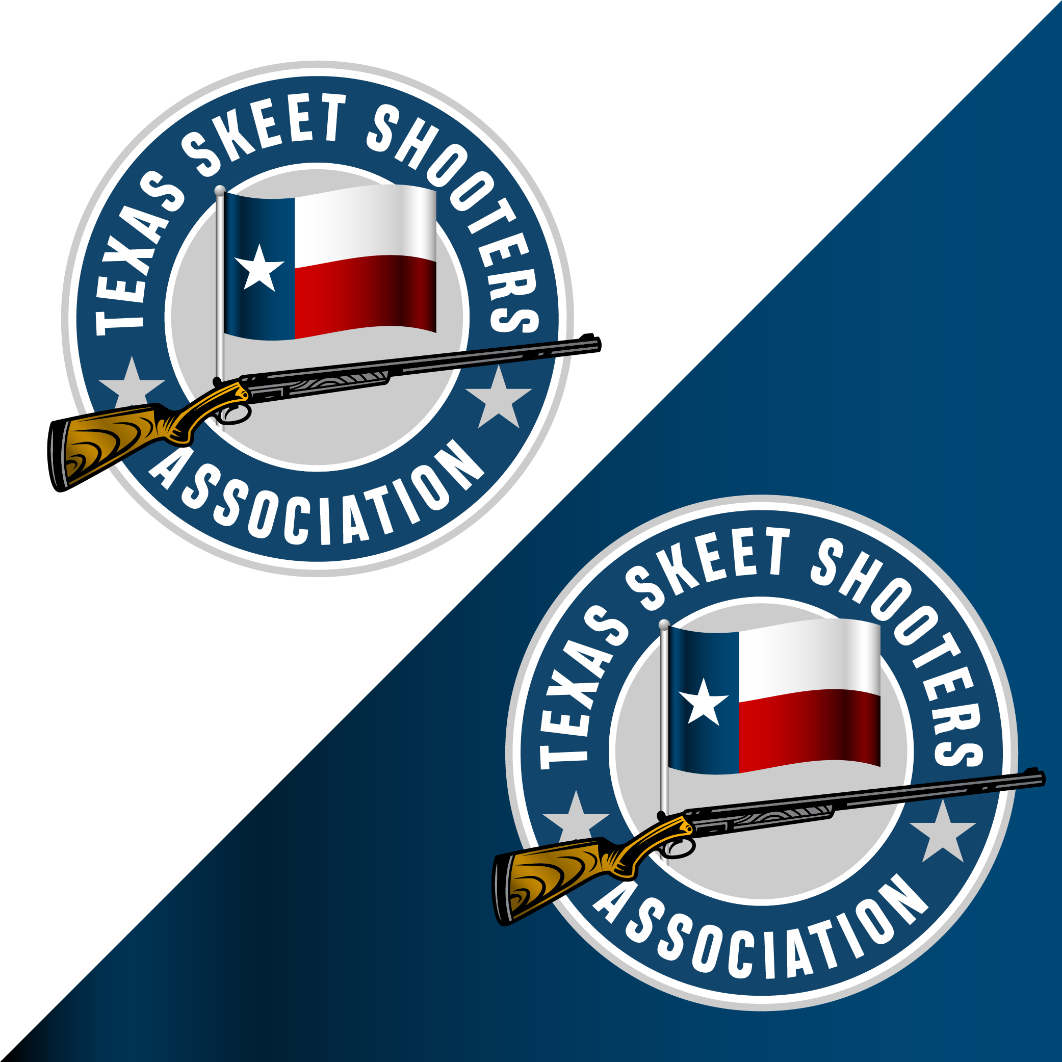 Logo Design by KickArt for Texas Skeet Shooters Association | Design #35936672