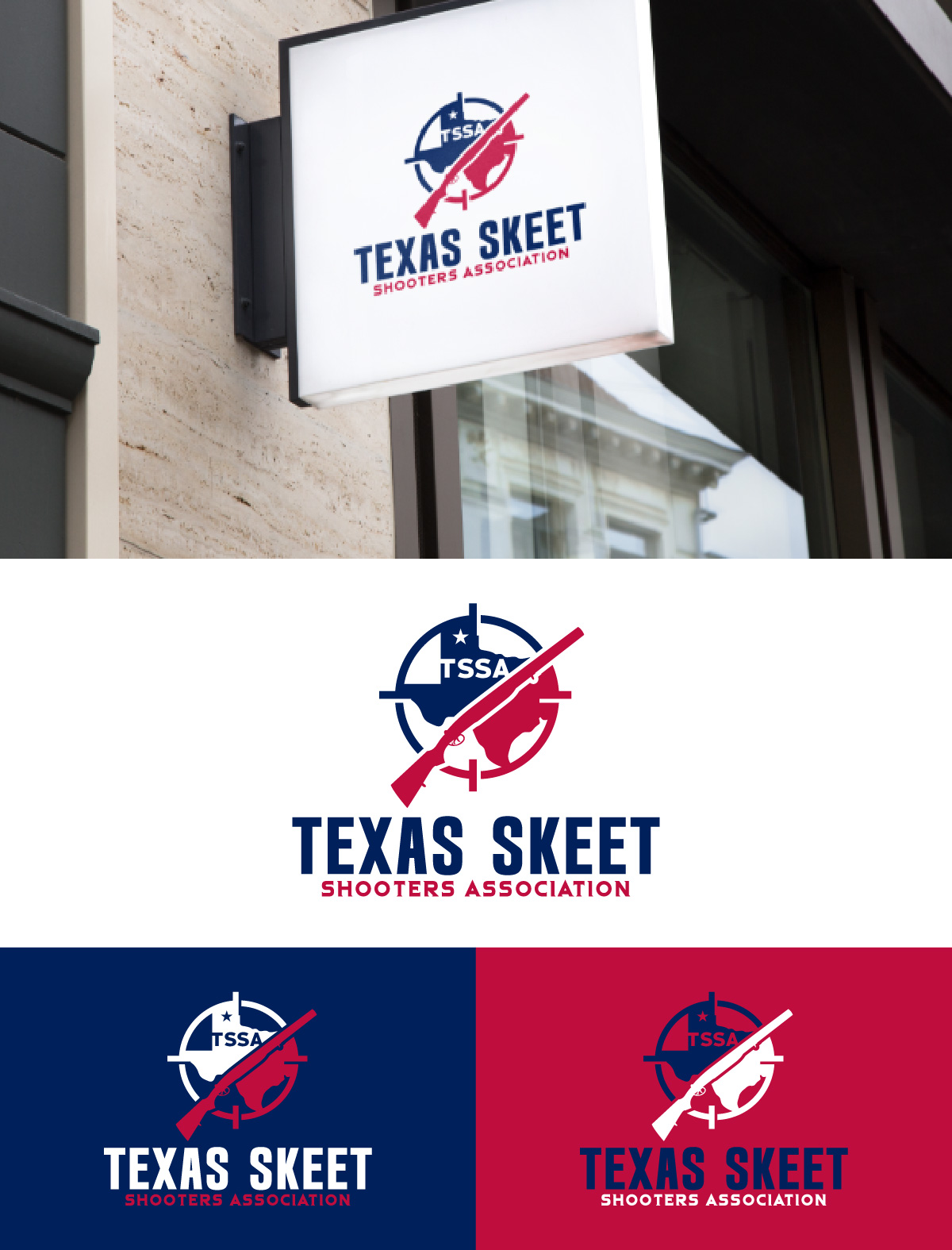 Logo Design by fly  design for Texas Skeet Shooters Association | Design #35935574