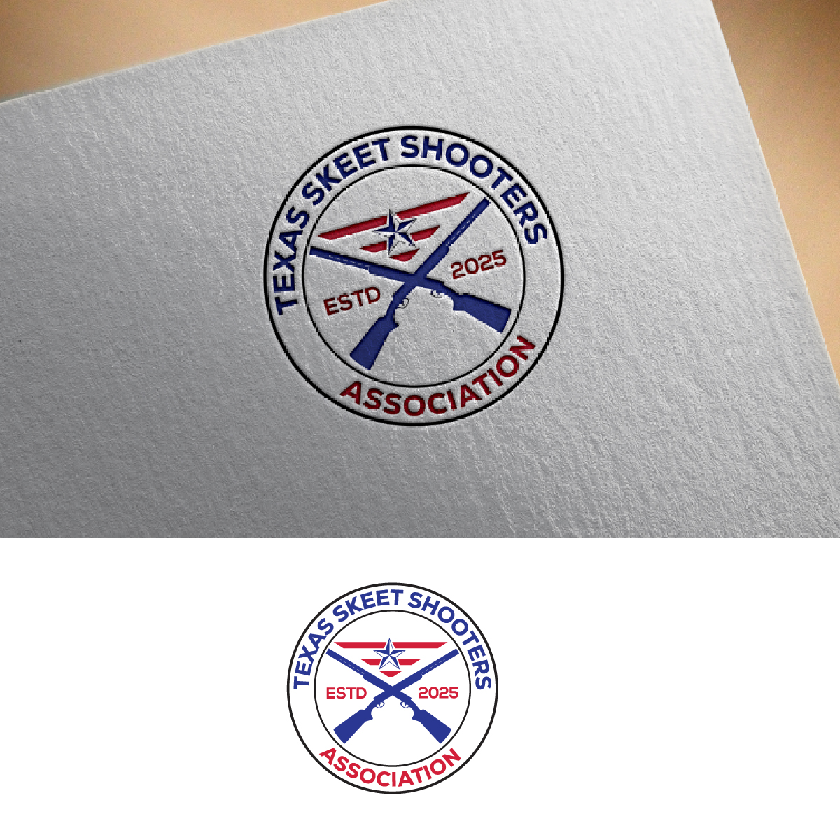 Logo Design by fly  design for Texas Skeet Shooters Association | Design #35935577