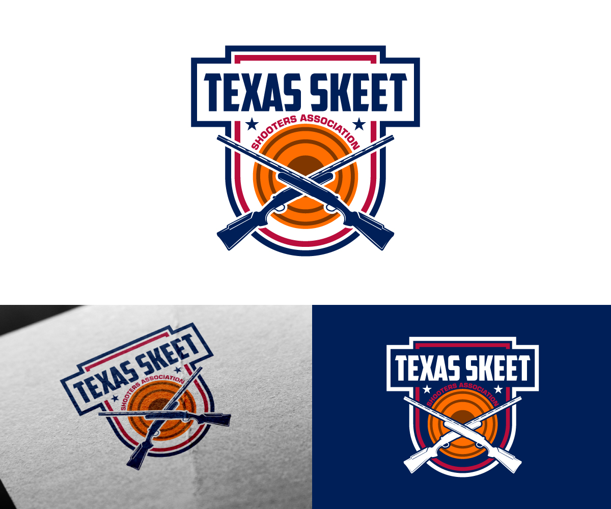 Logo-Design von Ansh Design für Texas Skeet Shooters Association | Design #35935811