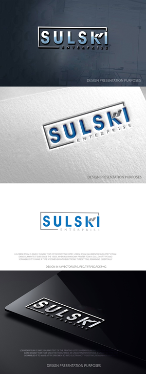 Diseño de Logo por zebronicgraphic para Sulski Enterprise | Diseño: #35935979